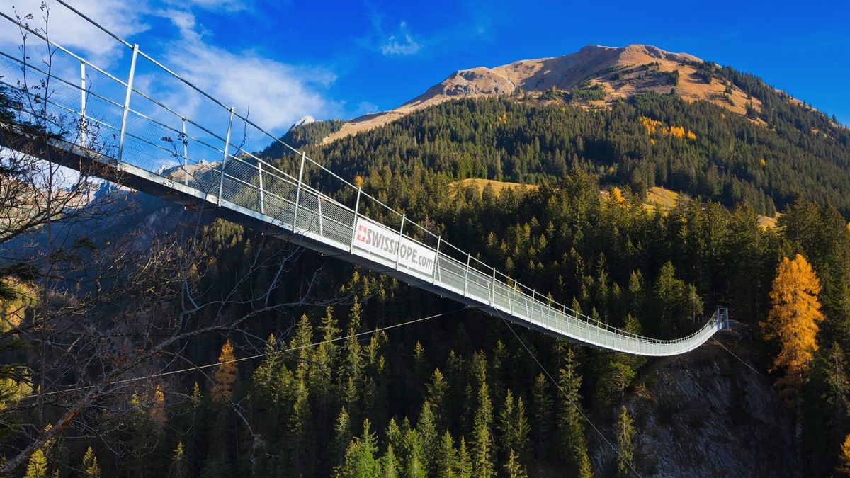 Hängebrücke im Holzgau © Mediascope