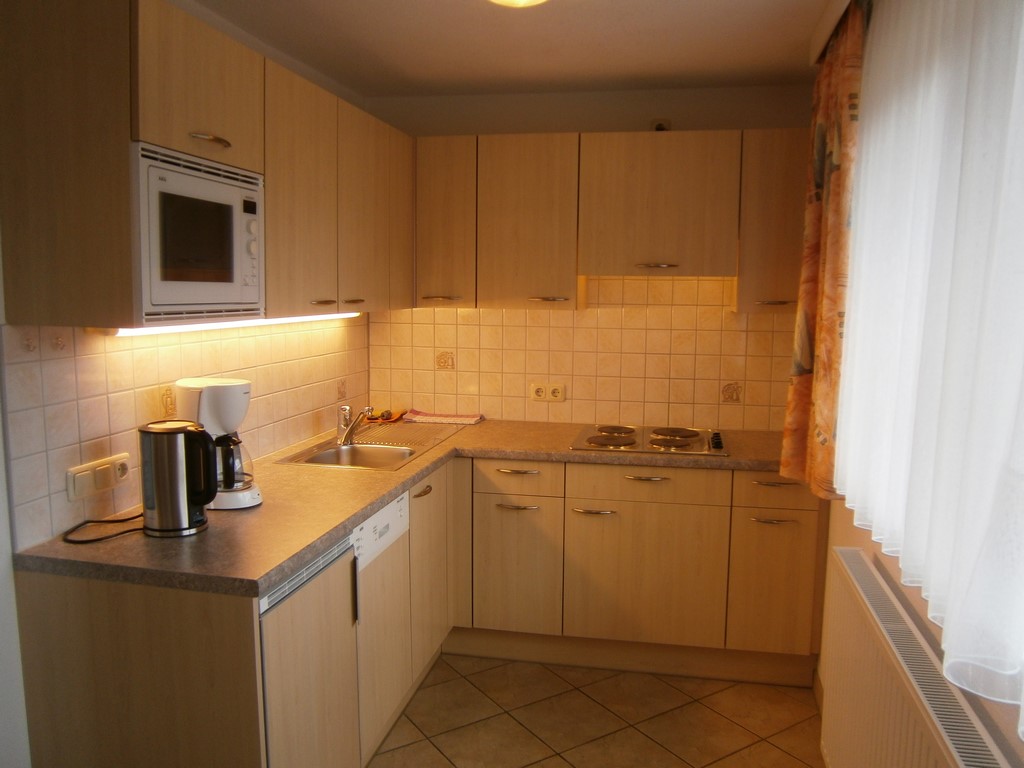 Küche im Appartement Top 4 im Landhaus Gföllberg